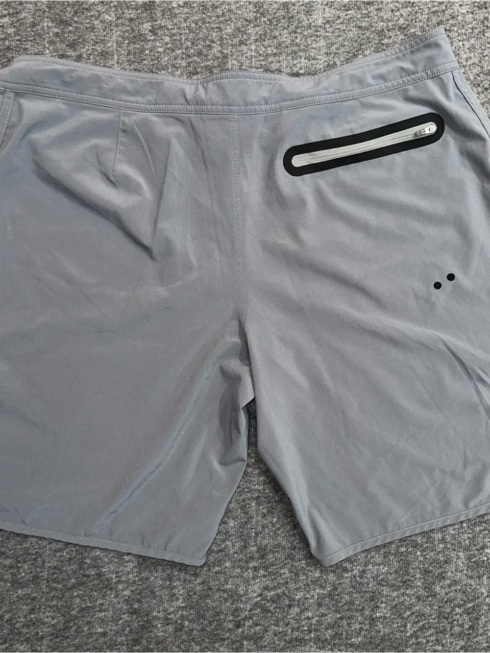 Māori Hook Gray Board Shorts Surf Swim Hybrid Men's XL 38 Performance
